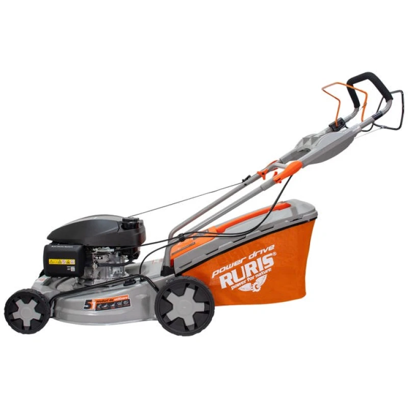 Masina de tuns iarba Ruris RX404S, pe benzina, Motor Honda, 4 CP, 2.94 kW, 65 L, latime 51 cm