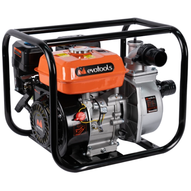 Motopompa EvoTools WP212, 7 CP, 2 inch, debit 30 m3/h