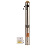 Pompa Submersibila Inox 1100W Centrifugala 14 Turbine Panou de Comanda Rezistenta Sporita la Nisip Evosanitary Plus