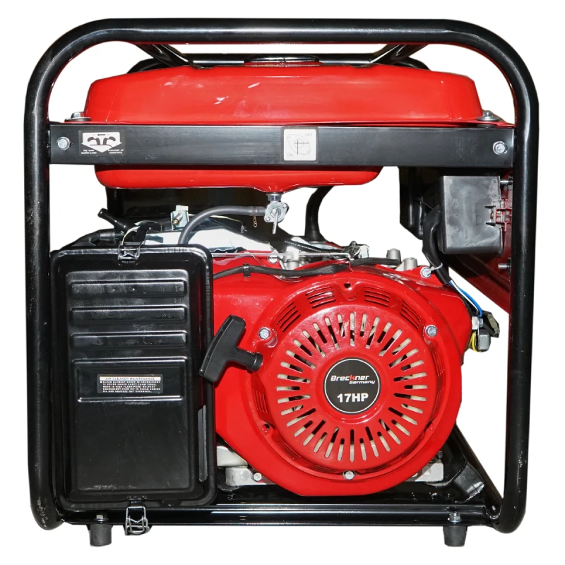 Generator electric 7.5kW/220V, motor pe benzina 17CP, pornire manuala Breckner Germany
