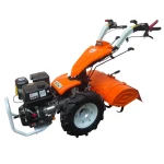 Motocultivator RURIS 977 CPS 16 CP, Benzina, Diferential, Pornire automata la cheie, Lama de cosit C 977, Freza de sapat S 977, Plug P 977