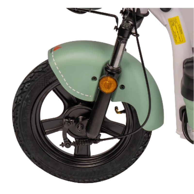 Scuter electric Evootols SC350, 900W, Autonomie 32 km, Baterie 48V/12Ah, viteza maxima de 25 km/h, conform reglementarilor UE, fara permis