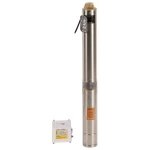 Pompa Submersibila Inox 750W Centrifugala 12 Turbine Panou de Comanda Rezistenta Sporita la Nisip Evosanitary Plus