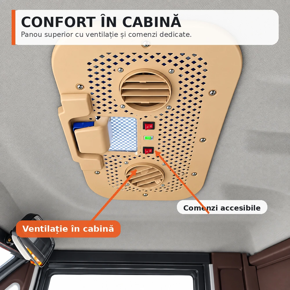 Ventilatie cabina RURIS PILOT 4000C